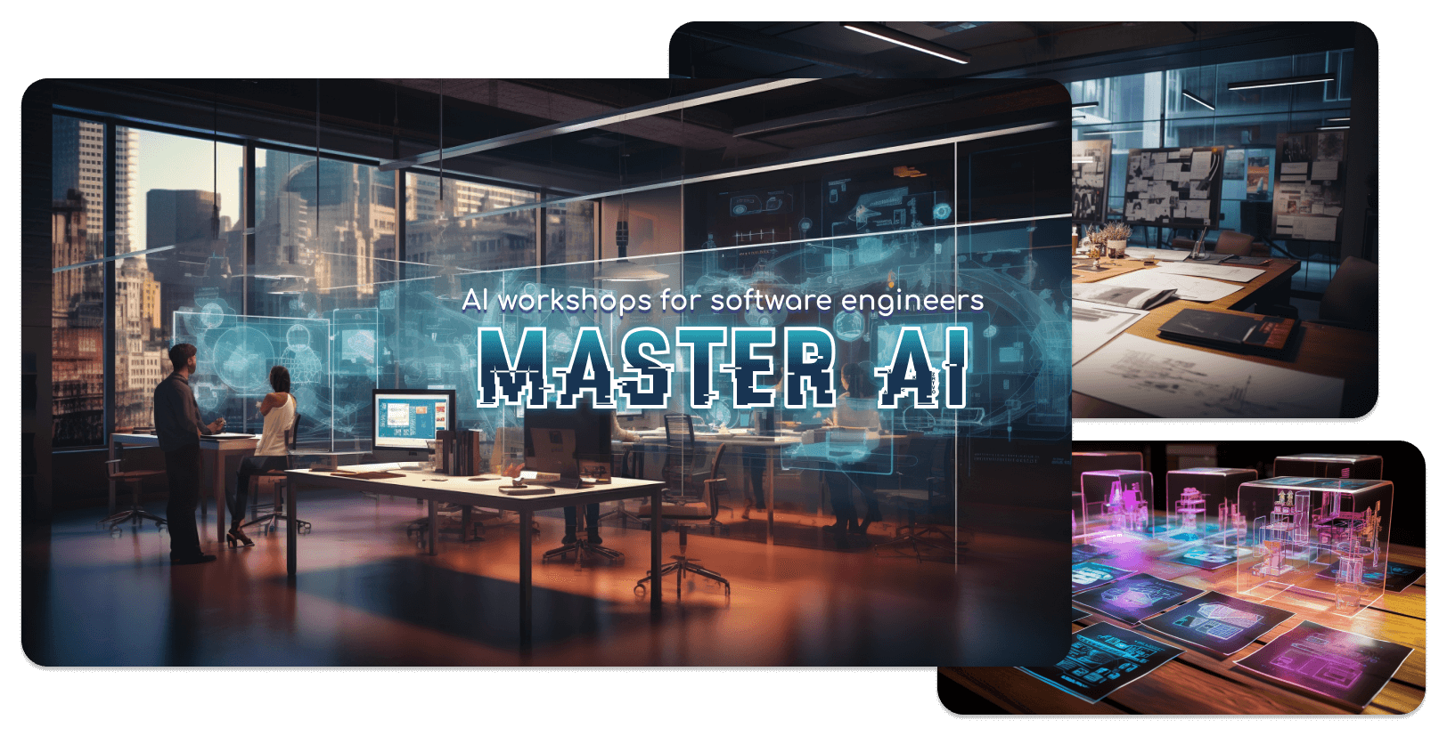 Nowoczesne ujęcie ze szkolenia Master.AI - Midjourney